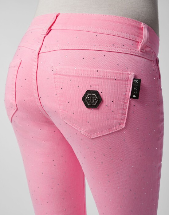 джинсы зауженные  из проверенных материалов спереди