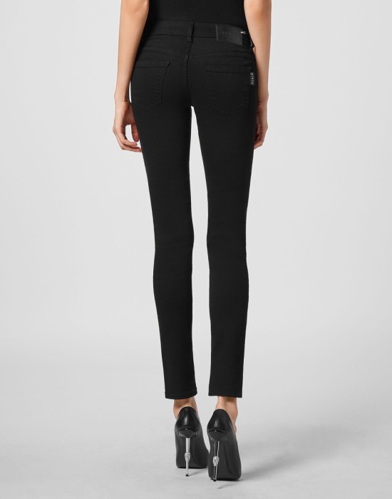 джинсы зауженные  из америки вид сбоку