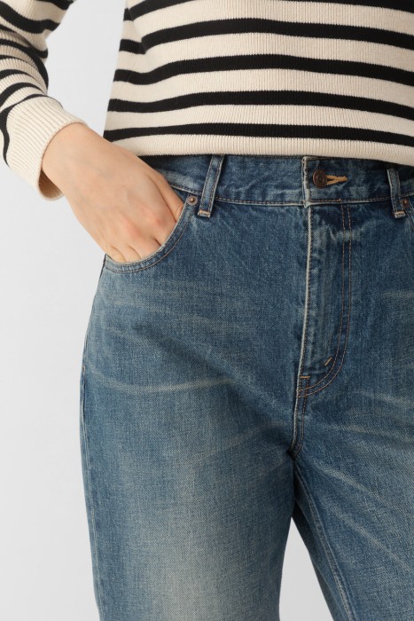 джинсы  из франции вид сбоку