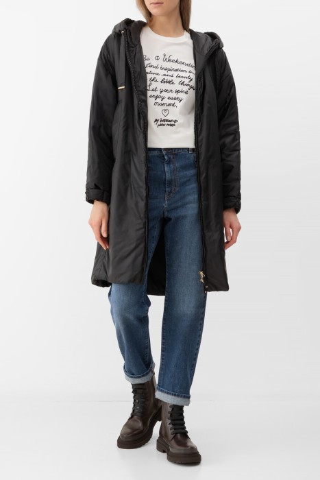 джинсы  из хлопка спереди