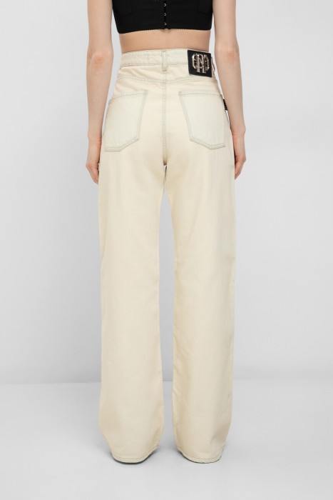 джинсы  от бренда philipp plein вид слева