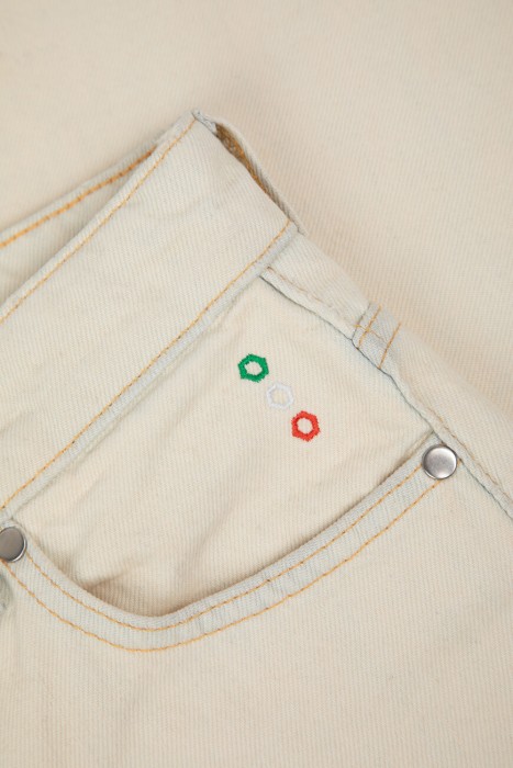 джинсы  для взрослого возраста с изнаночной стороны