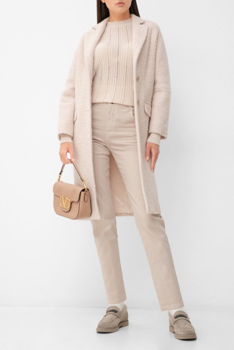 джинсы  из хлопка спереди