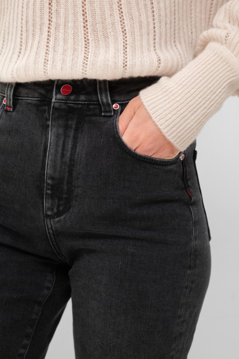 джинсы  из италии вид сбоку