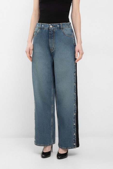 джинсы  из франции вид сбоку