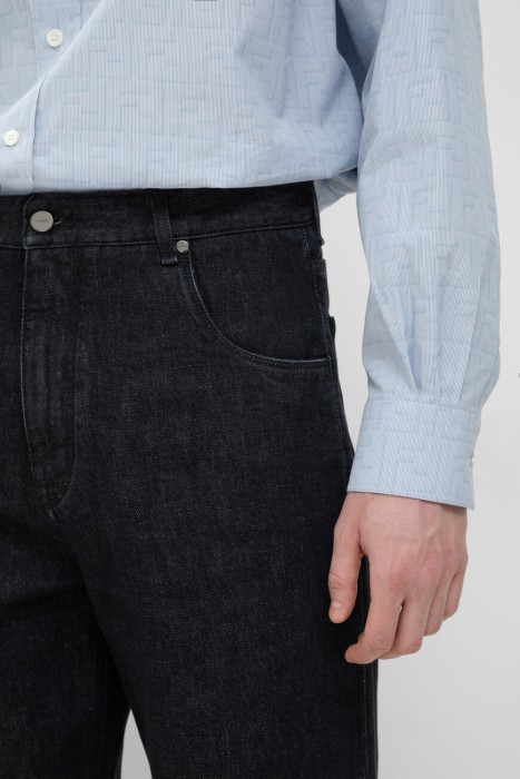 джинсы  из италии вид сбоку