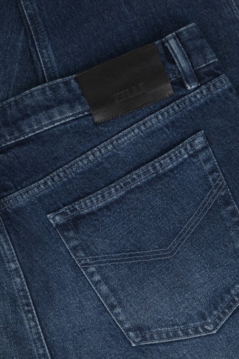 джинсы  для взрослого возраста с изнаночной стороны