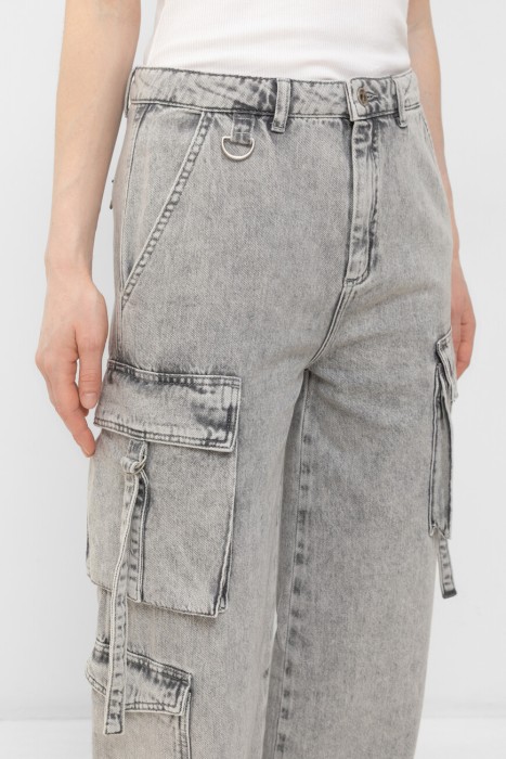 джинсы  из италии вид сбоку