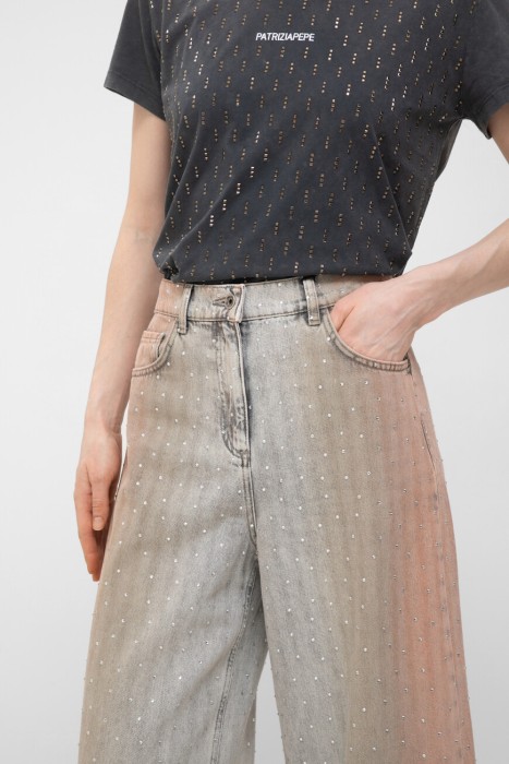 джинсы  из италии вид сбоку