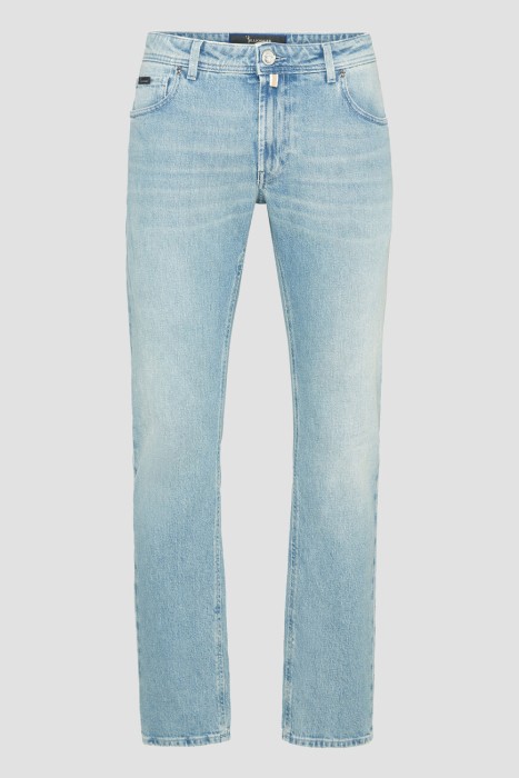 джинсы  из хлопка спереди