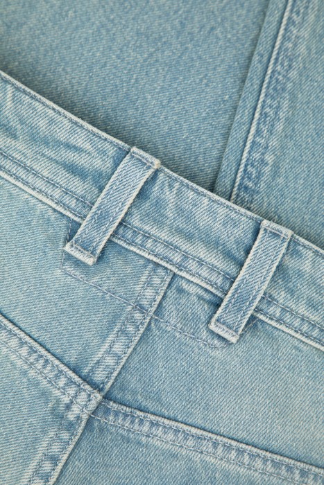 джинсы  для взрослого возраста с изнаночной стороны