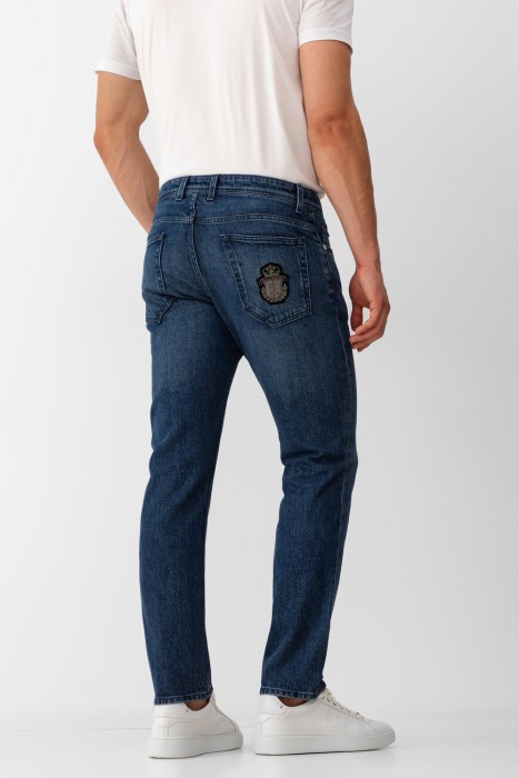 джинсы  от бренда billionaire вид слева