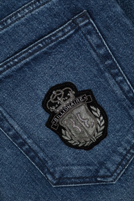 джинсы  для взрослого возраста с изнаночной стороны