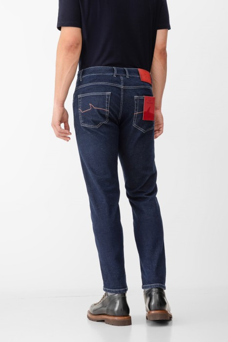 джинсы  от бренда paul&shark вид слева