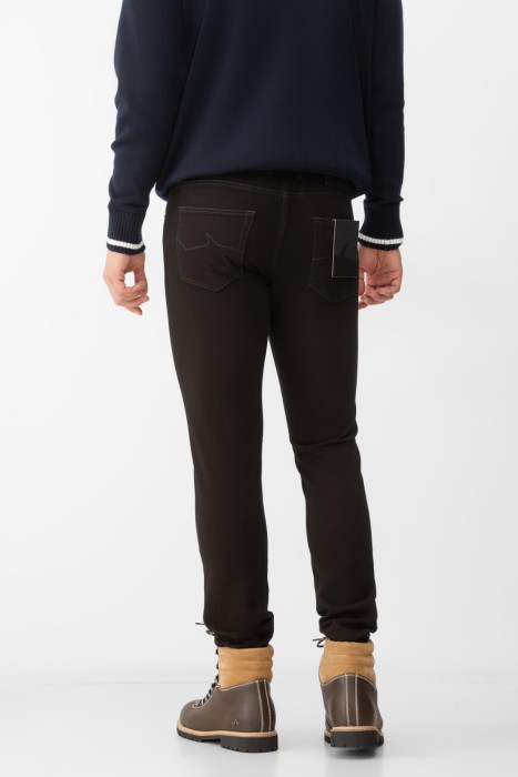 джинсы  от бренда paul&shark вид слева