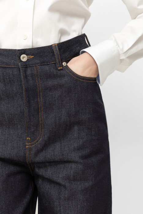 джинсы  из франции вид сбоку