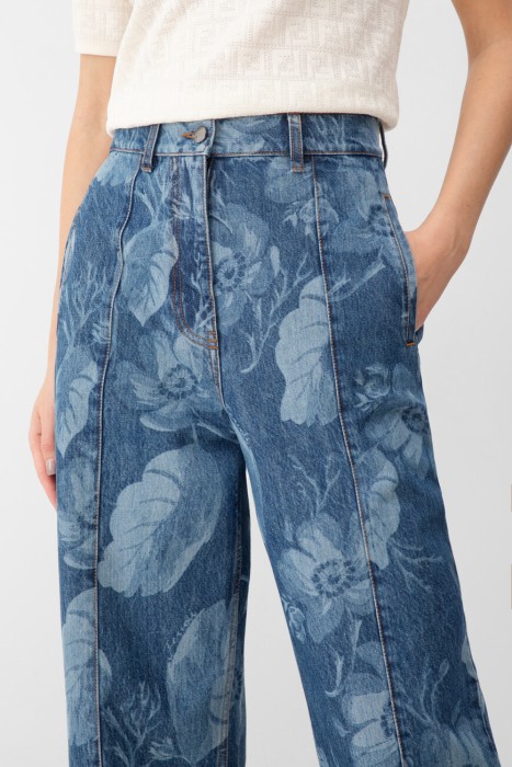 джинсы  из италии вид сбоку