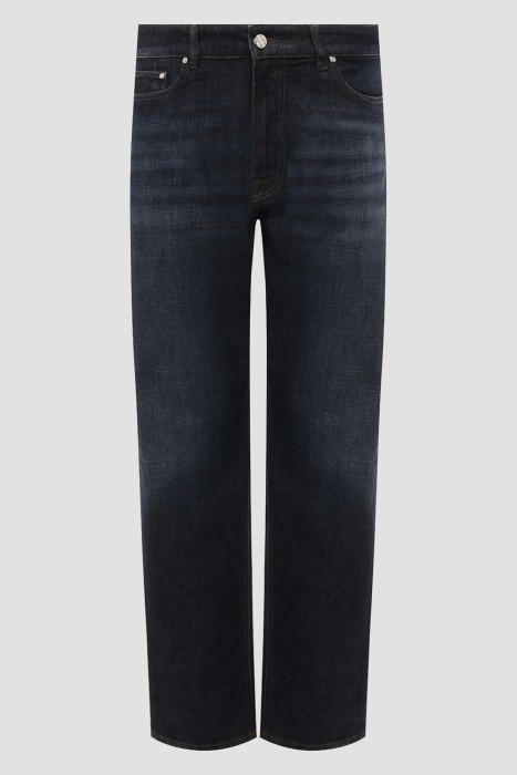 джинсы  из хлопка спереди