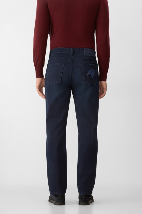 джинсы  от бренда stefano ricci вид слева