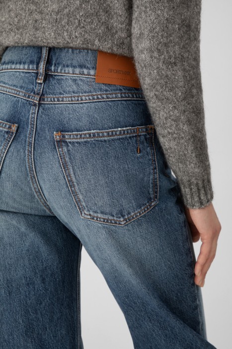 джинсы  из италии вид сбоку