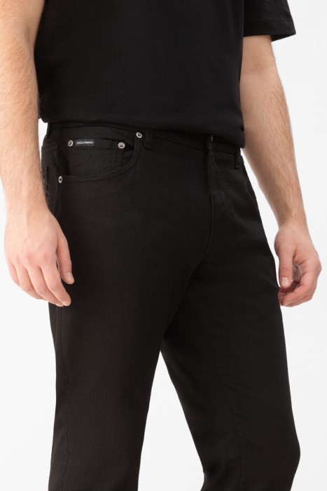 джинсы  из италии вид сбоку