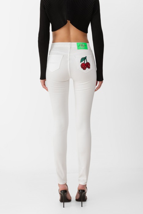 джинсы  от бренда philipp plein вид слева