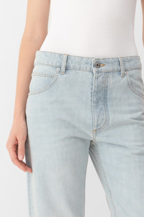 джинсы  из италии вид сбоку