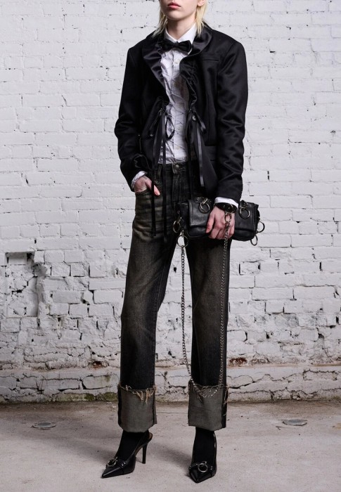 джинсы  от бренда r13 вид слева