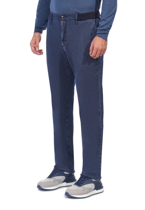 джинсы  из италии вид сбоку