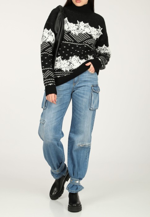 джинсы  из италии вид сбоку