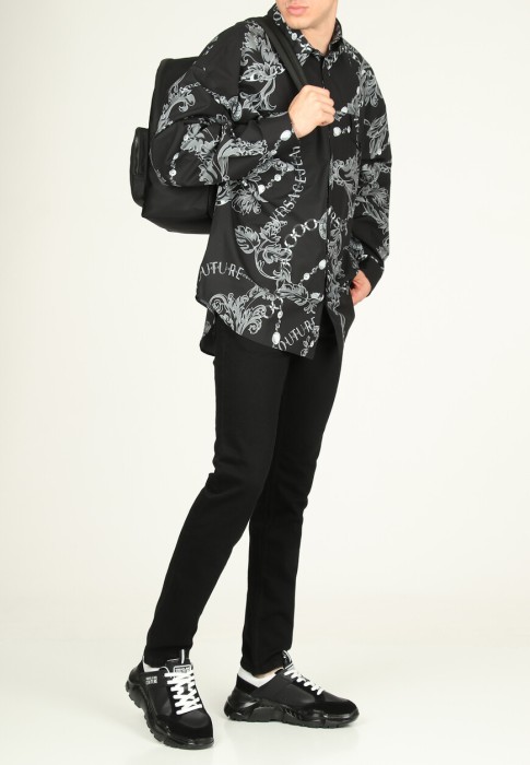 джинсы  из италии вид сбоку