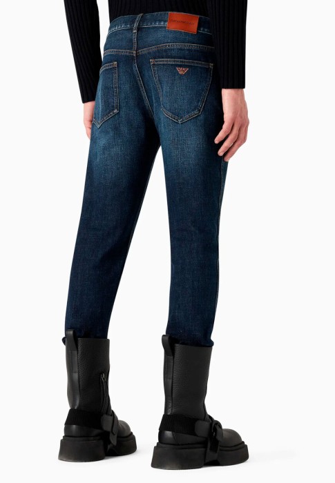 джинсы  из италии вид сбоку