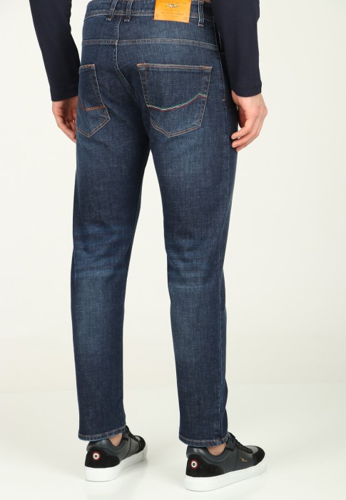 джинсы  из италии вид сбоку