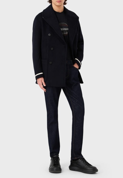 джинсы  от бренда emporio armani вид слева