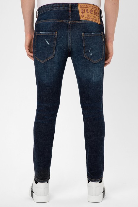 джинсы  от бренда philipp plein вид слева