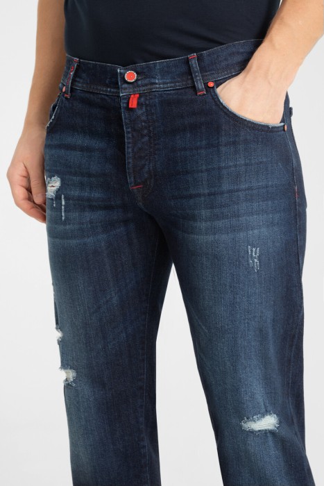 джинсы  из италии вид сбоку