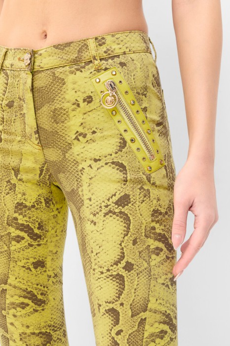 джинсы  из италии вид сбоку