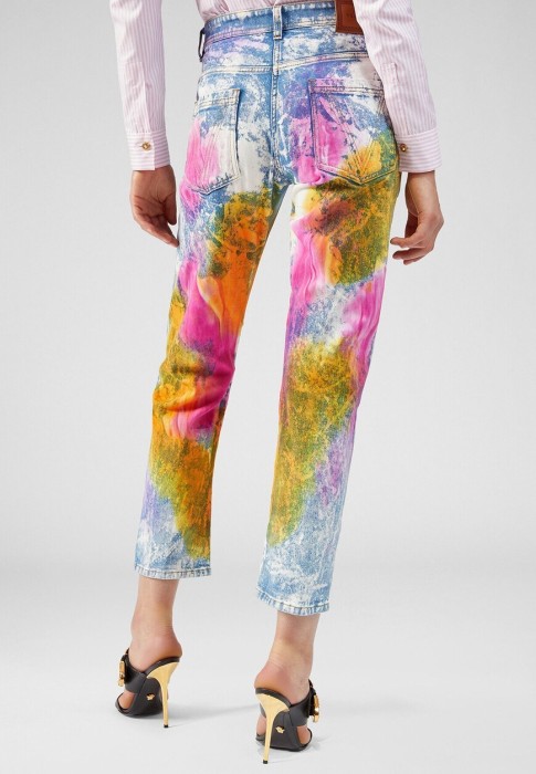 джинсы  из италии вид сбоку