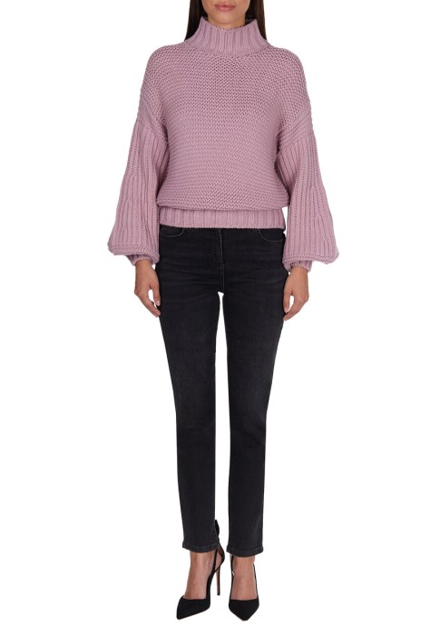 джинсы  от бренда luisa spagnoli вид слева