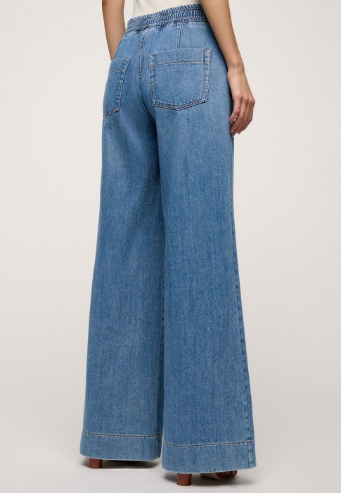 джинсы  из италии вид сбоку