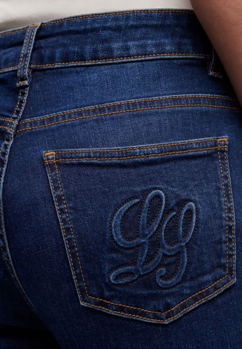 джинсы  из италии вид сбоку