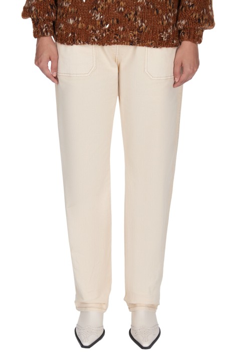 джинсы  из проверенных материалов спереди