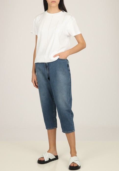 джинсы  из италии вид сбоку