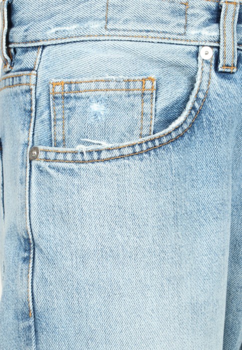 джинсы  из проверенных материалов спереди