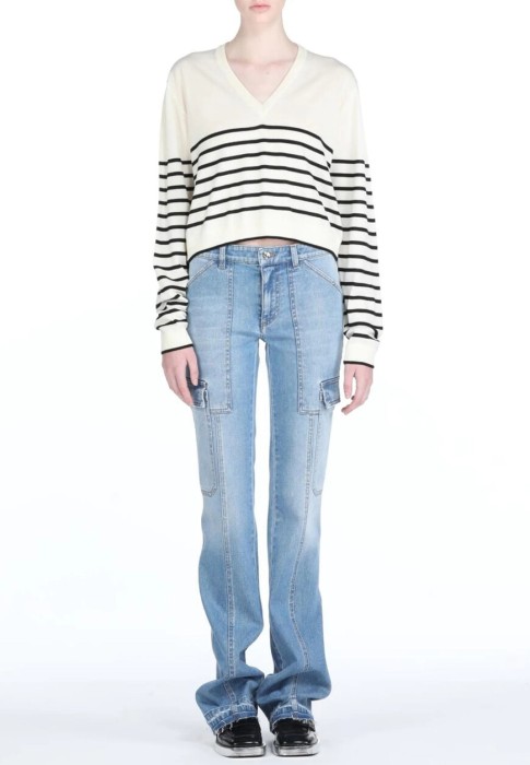 джинсы  из италии вид сбоку