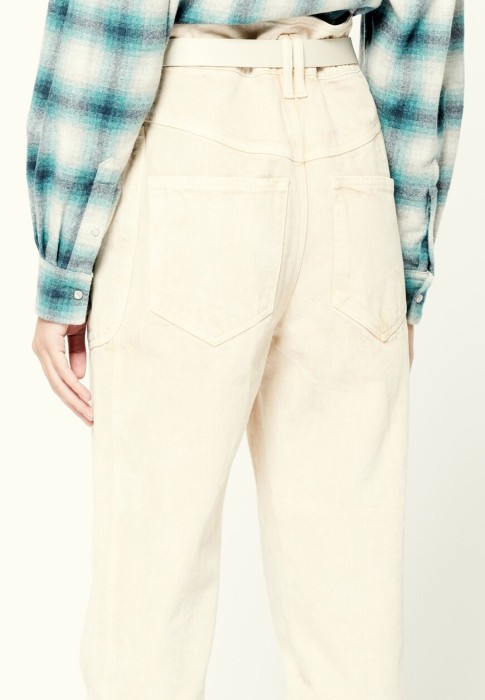 джинсы  из франции вид сбоку