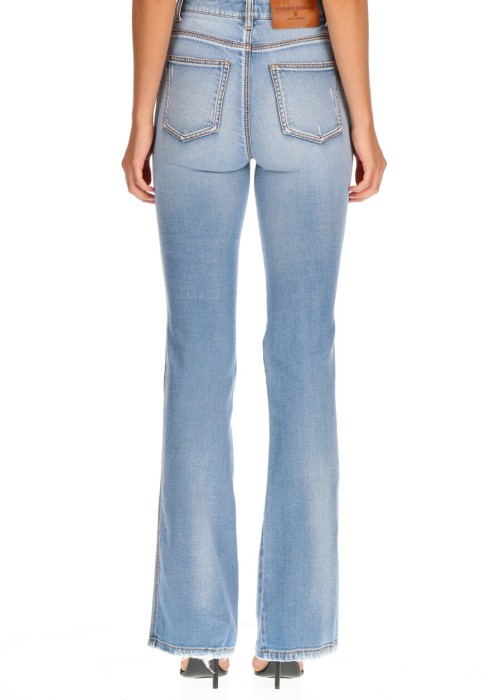 джинсы  от бренда ermanno scervino вид слева