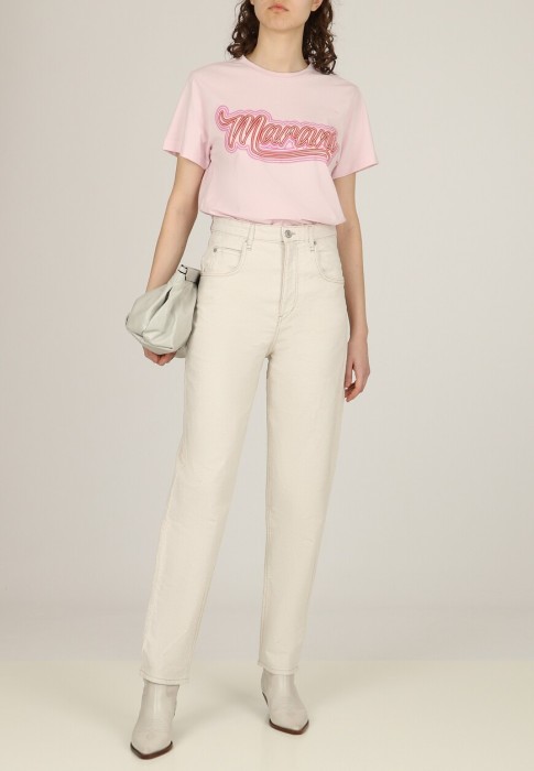 джинсы  от бренда isabel marant étoile вид слева