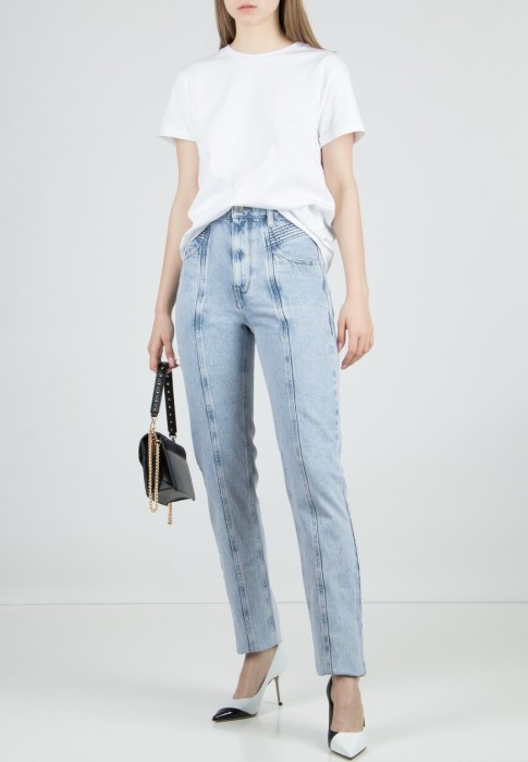 джинсы  от бренда isabel marant étoile вид слева