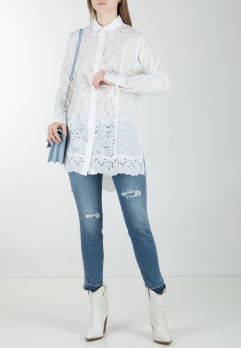 джинсы  из италии вид сбоку